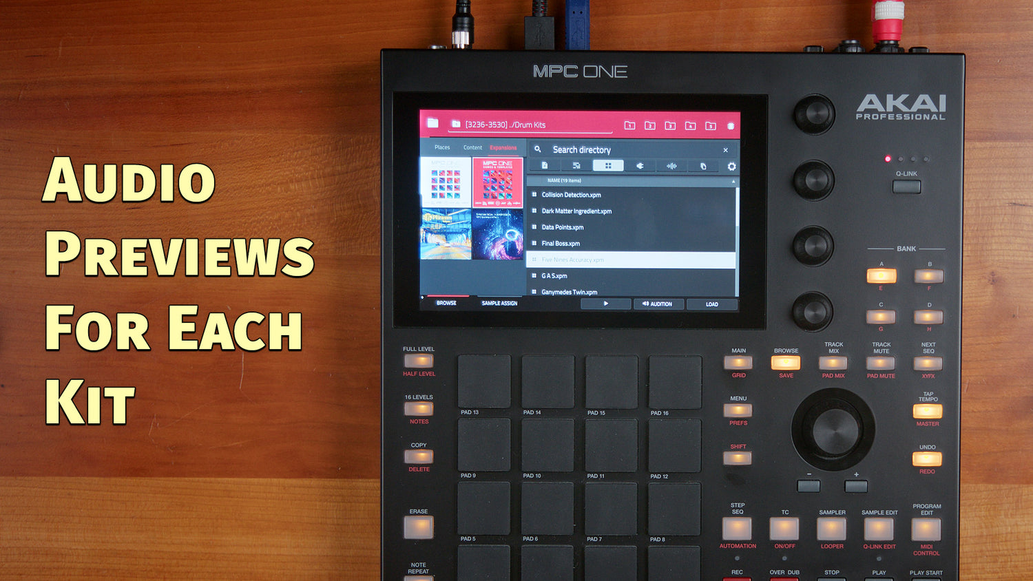 Audio Demos of the Syntaktical Expression MPC Expansion Pack
